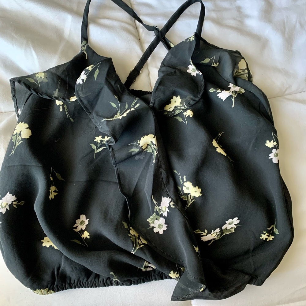 Hollister Cropped Tank Top